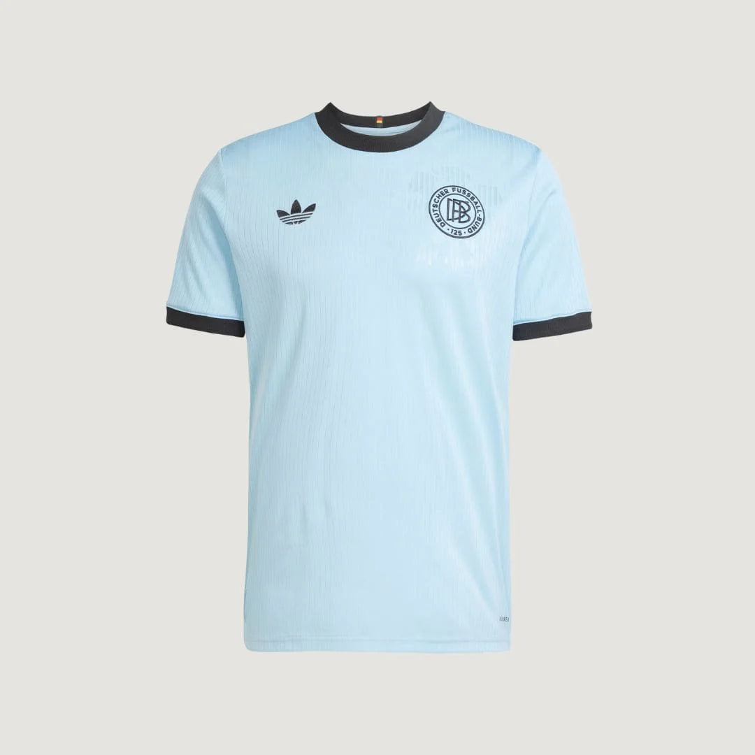 Allemagne – Maillot Anniversaire 2025 – Bleu Clair & Noir