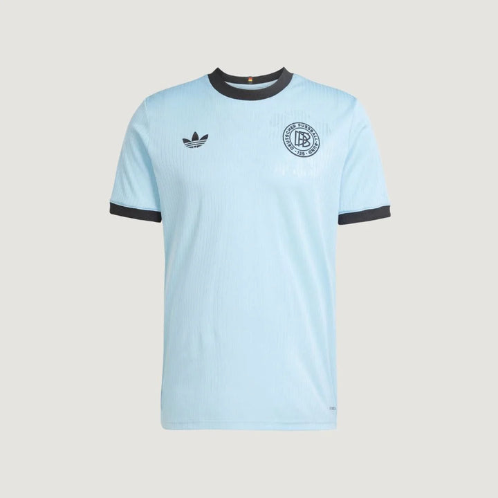 Allemagne – Maillot Anniversaire 2025 – Bleu Clair & Noir