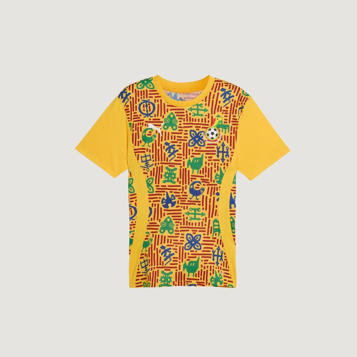 Ghana - Maillot d'avant-match 24/25 - Jaune
