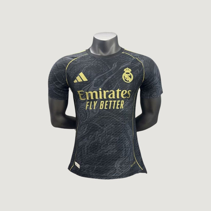 Real Madrid – Maillot Spécial 2025/26 – Noir & Doré ( Player )