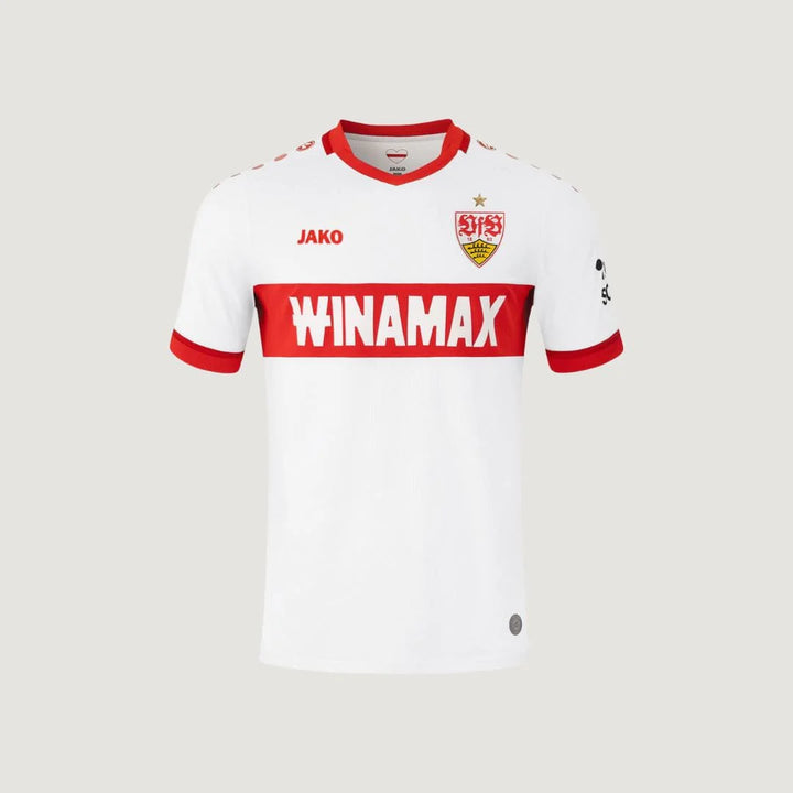 VfB Stuttgart - Maillot Domicile 24/25 - Blanc, rouge