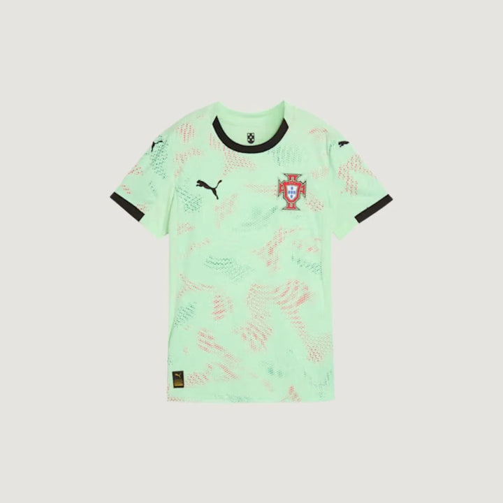 Portugal – Maillot Extérieur 2025 – Vert Menthe & Détails Noir