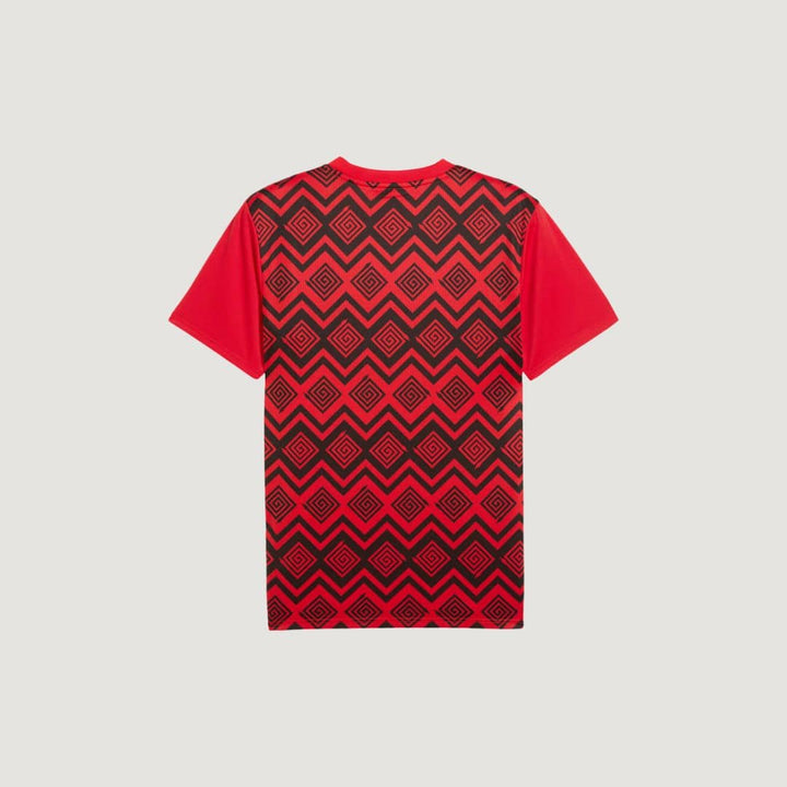 Égypte - Maillot d'avant-match 24/25 - Rouge, Noir