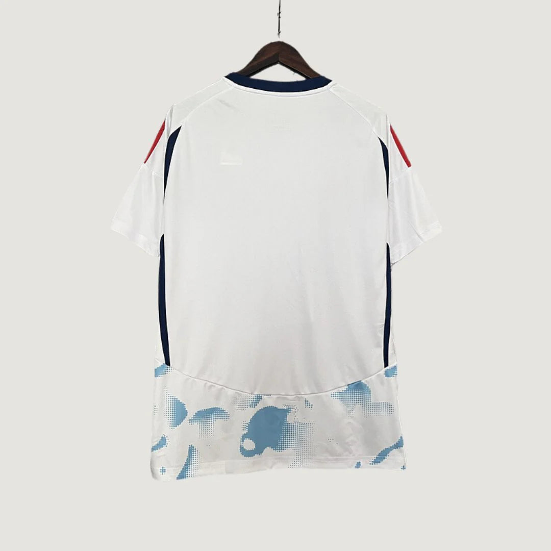 Costa Rica - Maillot Extérieur 24/25 - Blanc, Bleu