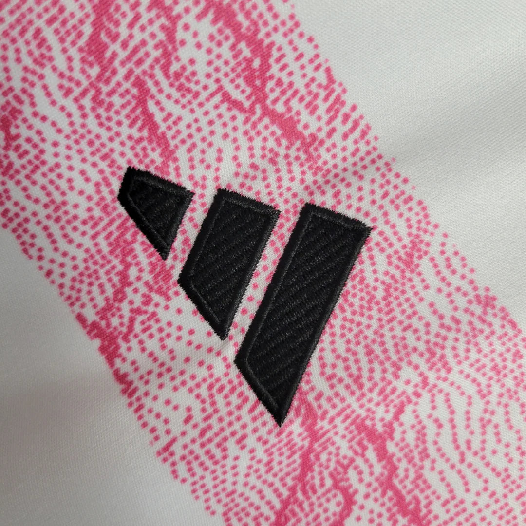 Juventus - Maillot Extérieur 23/24- Rose, Blanc ( Fan )