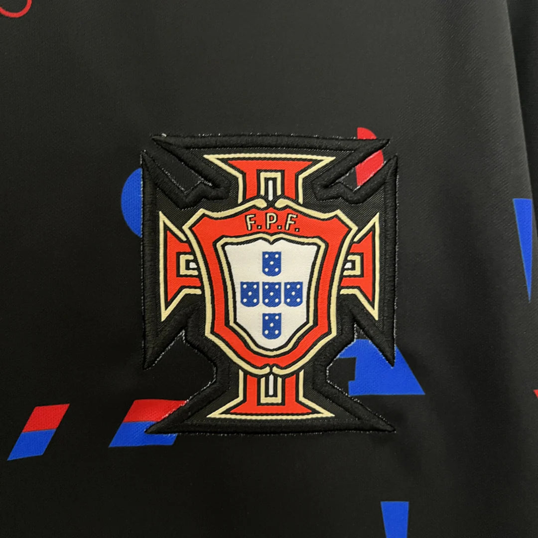 Portugal - Maillot Entrainement 24/25 - Noir ( Fan )